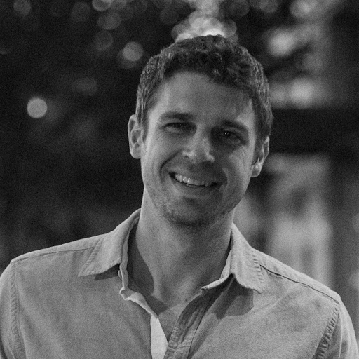 Andrew Patton smiling outdoors